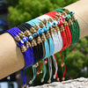 Retro Simple Style Geometric Glass Glass Wholesale Bracelets