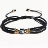 Retro Simple Style Geometric Glass Glass Wholesale Bracelets