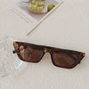 Retro Small Frame Cat's Eye Sunglasses With Pc Frame And Resin Lens