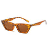 Retro Small Frame Cat's Eye Sunglasses With Pc Frame And Resin Lens