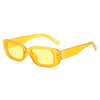 Retro Small Square Sunglasses For Men And Women Full Frame Resin Lens Plastic Frame Anti Uv
