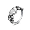 Retro Snake Animal Opening Ring Punk Unisex Alloy Jewelry With Electroplating