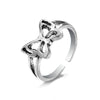Retro Snake Animal Opening Ring Punk Unisex Alloy Jewelry With Electroplating