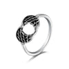 Retro Snake Animal Opening Ring Punk Unisex Alloy Jewelry With Electroplating
