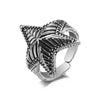 Retro Snake Animal Opening Ring Punk Unisex Alloy Jewelry With Electroplating