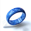 Retro Solid Color Arylic Bangle