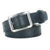 Retro Solid Color Casual Thin Belt For Women Imitation Leather Square Alloy Pin Buckle All Match Style