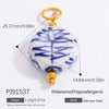 Retro Stainless Steel Handmade Jewelry Pendant With Electroplating