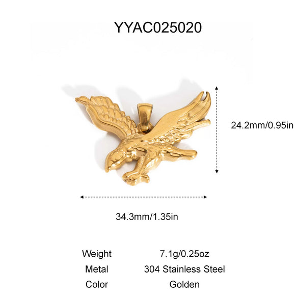 Retro Stainless Steel Pendant Jewelry With Cross And Star Pattern Vacuum Real Gold Electroplating In Pvd Furnace