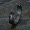 Retro Stainless Steel Text Bracelet For Men With Electroplated Finish Wholesale Fashion Jewelry Accessory