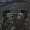 Retro Stainless Steel Text Bracelet For Men With Electroplated Finish Wholesale Fashion Jewelry Accessory