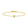 Retro 925 Sterling Silver Heart Shaped Women's Bracelet With Multi Adjustable Buckle Geometric Pattern Platinum Or 18K Gold Electroplating And Zircon Inlay