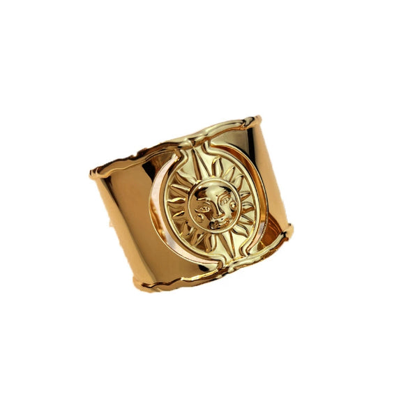 Retro Style Stainless Steel Electroplated Bracelet