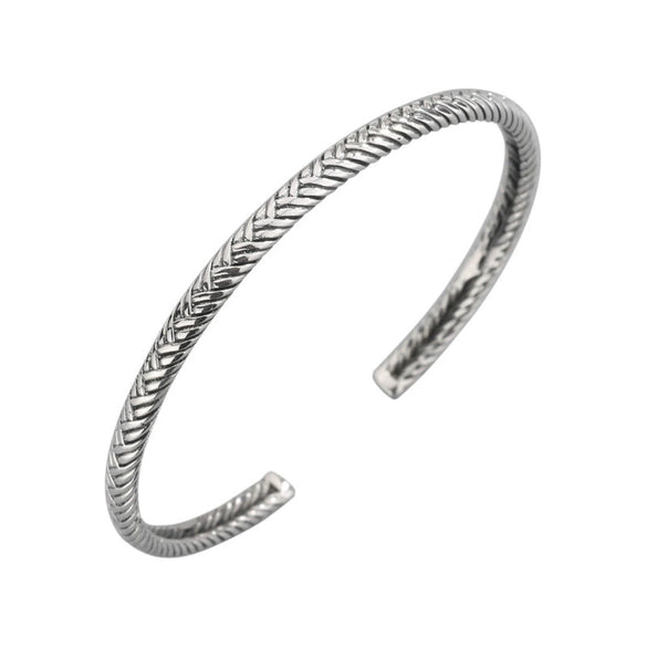 Retro Style 925 Sterling Silver Bracelet For Women Simple Temperament All Match Chain Jewelry