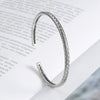 Retro Style 925 Sterling Silver Bracelet For Women Simple Temperament All Match Chain Jewelry