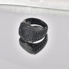 Retro Style Titanium Steel Sixpointed Star Ushaped Electroplated Ring And Bracelet Accessories