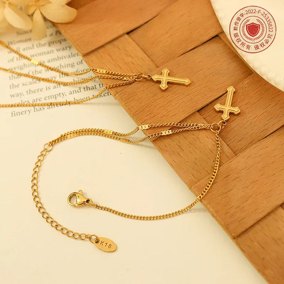 Wholesale Jewelry Retro Animal 304 Stainless Steel No Inlaid 18K Gold Plated Plating Necklace