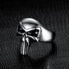 Retro Titanium Steel Ring With Applied Oil Processing