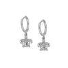 Retro Turtle Animal Ear Buckle Earrings For Women With Silver Needle And Copper Electroplated Fashion Jewelry