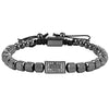 Retro Zircon Crown Beaded Handmade Woven Adjustable Bracelet For Men And Women