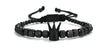 Retro Zircon Crown Beaded Handmade Woven Adjustable Bracelet For Men And Women