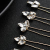 Rhinestone Chain Hair Pins Set Fashion Inlay Hair Accessories For Women Daily Wear
