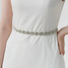 Rhinestone Floral Bridal Waist Belt Handstitched Wedding Dress Sash With Woven Detailing And Elegant Princess Style