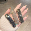 Rhinestone Handmade Geometric Fashion Women's Bb Hair Clip Hair Accessory