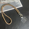 Rhinestone Mobile Phone Lanyard With Love Pattern And Crossbody Chain In Light Luxury Highend Style