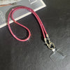 Rhinestone Mobile Phone Lanyard With Love Pattern And Crossbody Chain In Light Luxury Highend Style