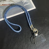 Rhinestone Mobile Phone Lanyard With Love Pattern And Crossbody Chain In Light Luxury Highend Style