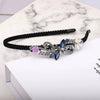 Rhinestone Retro Small Flower Women's Hairband Hair Accessories Electroplated