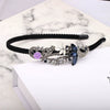 Rhinestone Retro Small Flower Women's Hairband Hair Accessories Electroplated