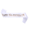 Ribbon Shoulder Strap Belt Sardine Material Printing Process For Birthday Party