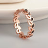 Ring Accessories Titanium Steel Rhombus Fashion Minimalist Electroplated