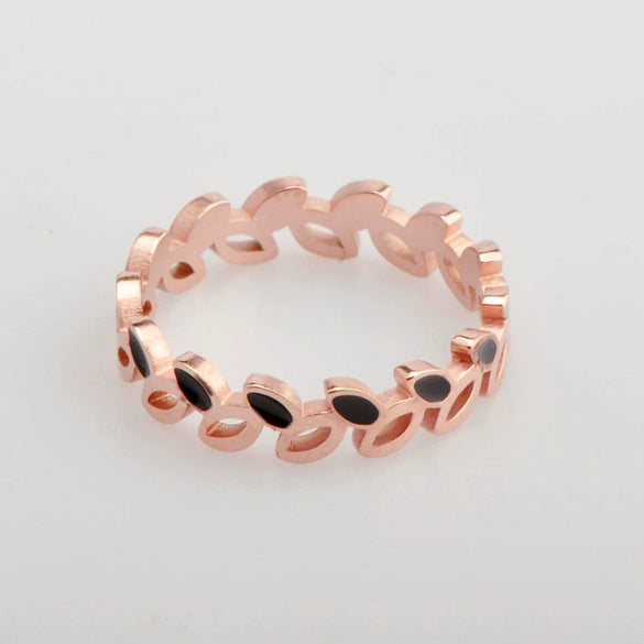 Ring Accessories Titanium Steel Rhombus Fashion Minimalist Electroplated