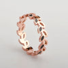Ring Accessories Titanium Steel Rhombus Fashion Minimalist Electroplated