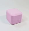 Ring Box Flocking Plastic Universal For Rings Earrings Highgrade
