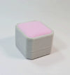 Ring Box Flocking Plastic Universal For Rings Earrings Highgrade
