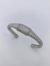 Ring Bracelet Copper Metal Geometric Fashion Microinlaid Zircon 18K Gold Plated