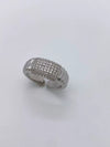 Ring Bracelet Copper Metal Geometric Fashion Microinlaid Zircon 18K Gold Plated