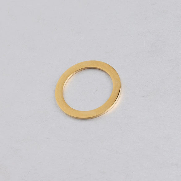 Ring Circle Jewelry Accessories Stainless Steel Fine Polishing