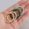 Ring Circle Jewelry Accessories Stainless Steel Fine Polishing