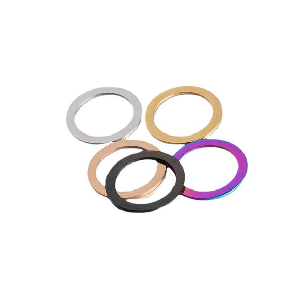 Ring Circle Jewelry Accessories Stainless Steel Fine Polishing