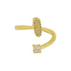 Ring Copper Electroplating Letters Numbers Text Style