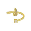 Ring Copper Electroplating Letters Numbers Text Style