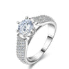 Ring Copper Geometric Electroplating Style For Women
