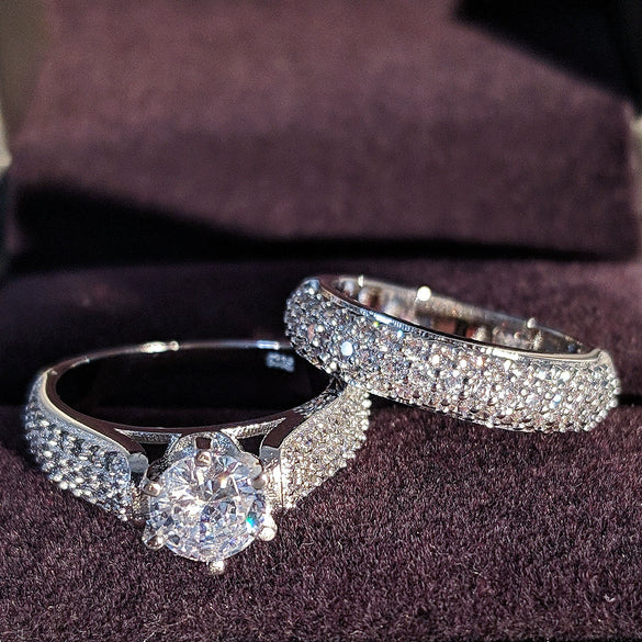 Ring Copper Geometric Electroplating Style For Women