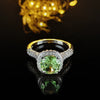 Ring Copper Geometric Electroplating Women's Light Luxury
