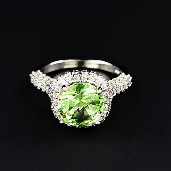 Ring Copper Geometric Electroplating Women's Light Luxury